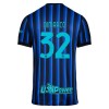Levné Inter Milán Dimarco 32 Domácí Fotbalové dresy 2025-26 Krátký Rukáv
